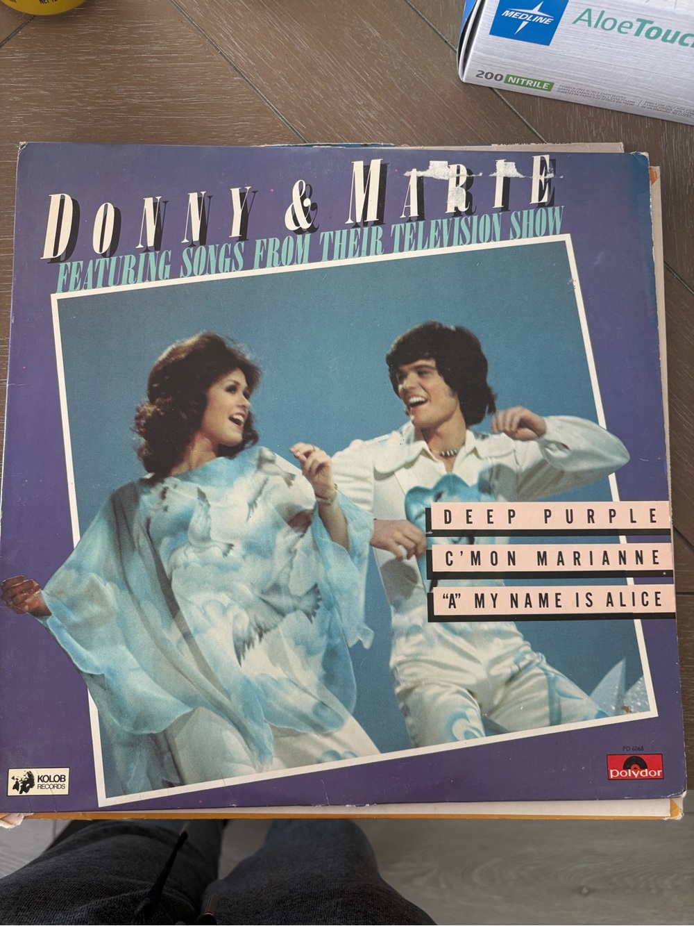 Donny And Marie Osmond Vinyl Lp Songs From Their TV Show!